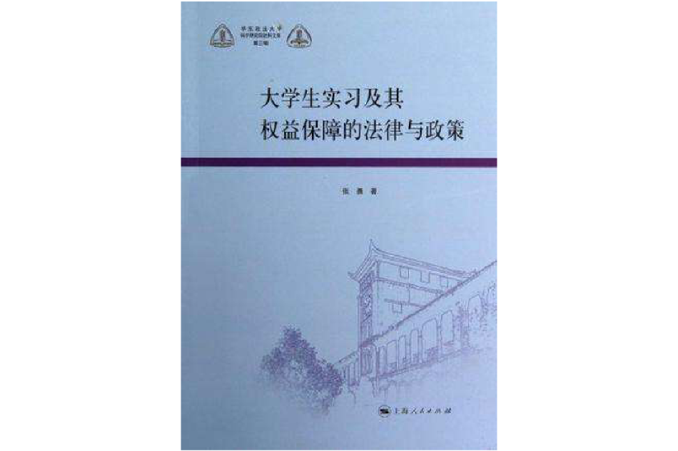 大學生實習及其權益保障的法律與政策/華東政法大學科學研究院社科文庫