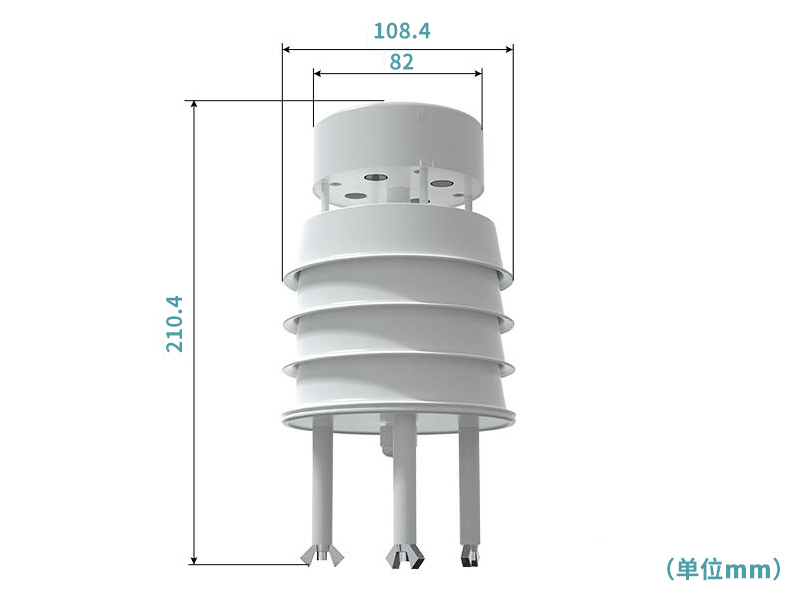 小型超音波風速風向感測器