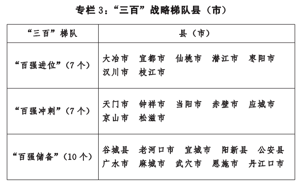 湖北省縣域經濟發展“十四五”規劃