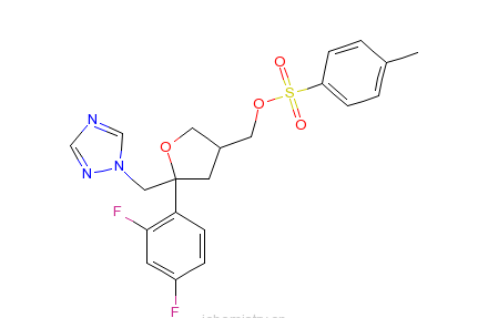 (5R-cis)-甲苯-4-磺酸5-（2,4-二氟苯基）-5-（1H-1,2,4-三氮唑-1-基）甲基四氫呋喃-3-基甲基酯