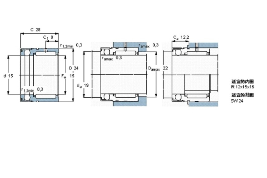 SKF NX15Z軸承