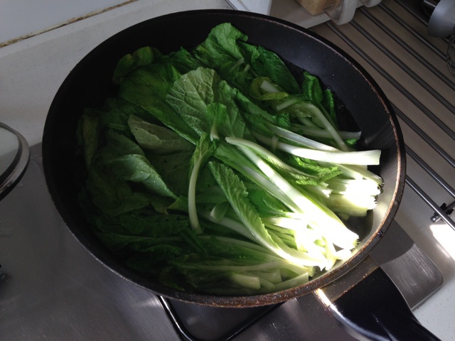 鮑魚小白菜水餃