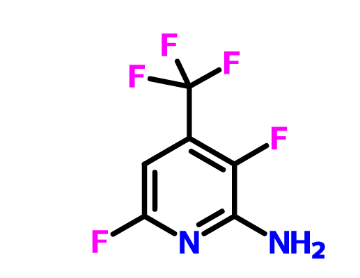 2-氨基-3,6-二氟-4-（三氟甲基）吡啶