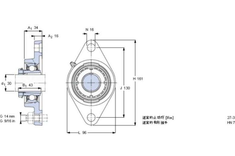 SKF FYTJ35KF軸承