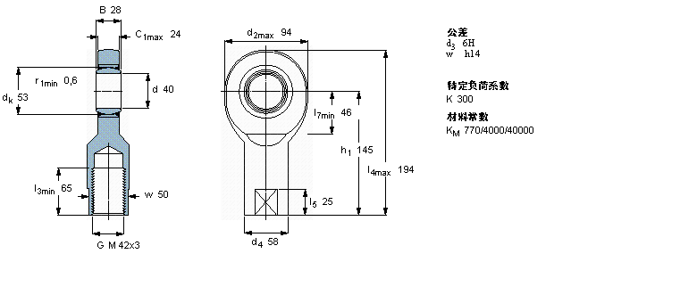 SKF SIL40TXE-2LS軸承