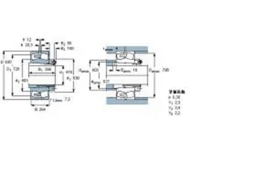 SKF 231-500CAK-W33+OH31-500H軸承