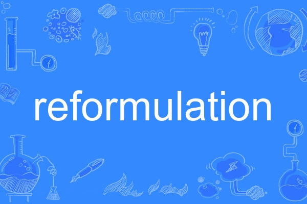 reformulation