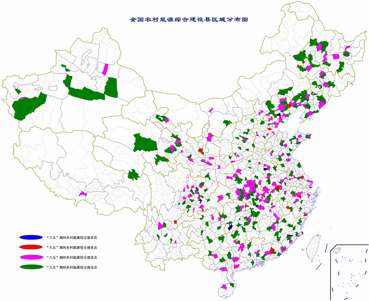 “百縣”分布圖