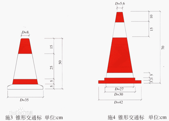 橡膠路錐