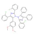 2,2\x27,4-三（2-氯苯基）-5-（3,4-二甲氧基苯基）-4\x275\x27-二苯基-1,1\x27-二咪唑