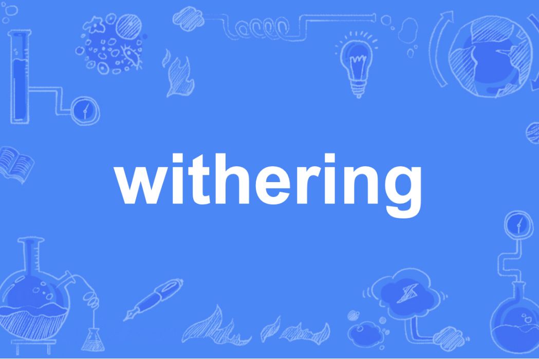 withering