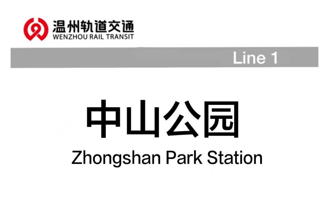 中山公園站(中國浙江省溫州市境內捷運車站)