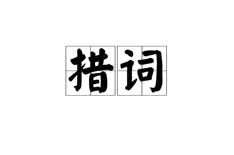 措詞