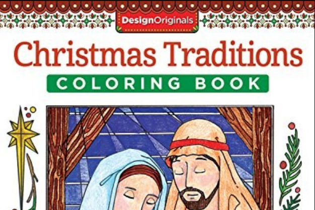 Christmas Traditions Coloring Book