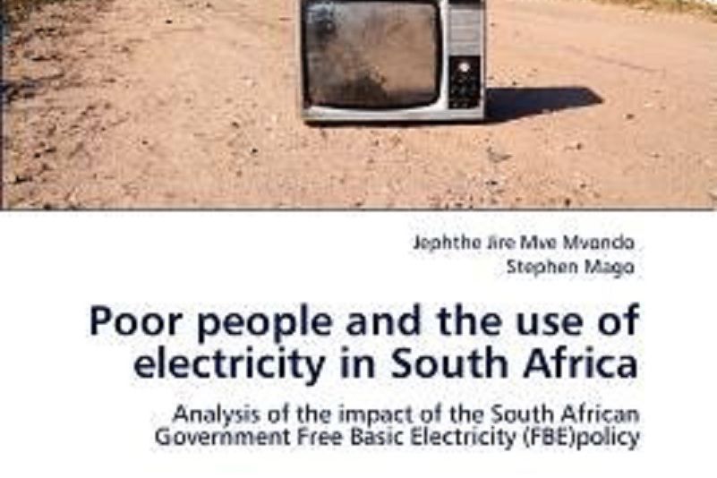 Poor People and the Use of Electricity in South Africa