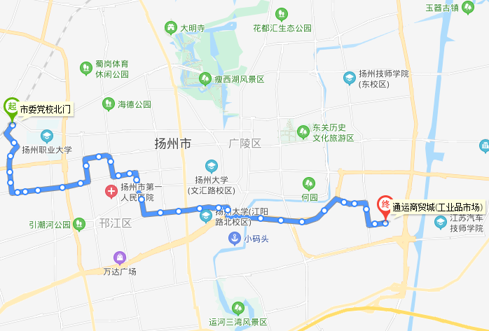 揚州公交21路