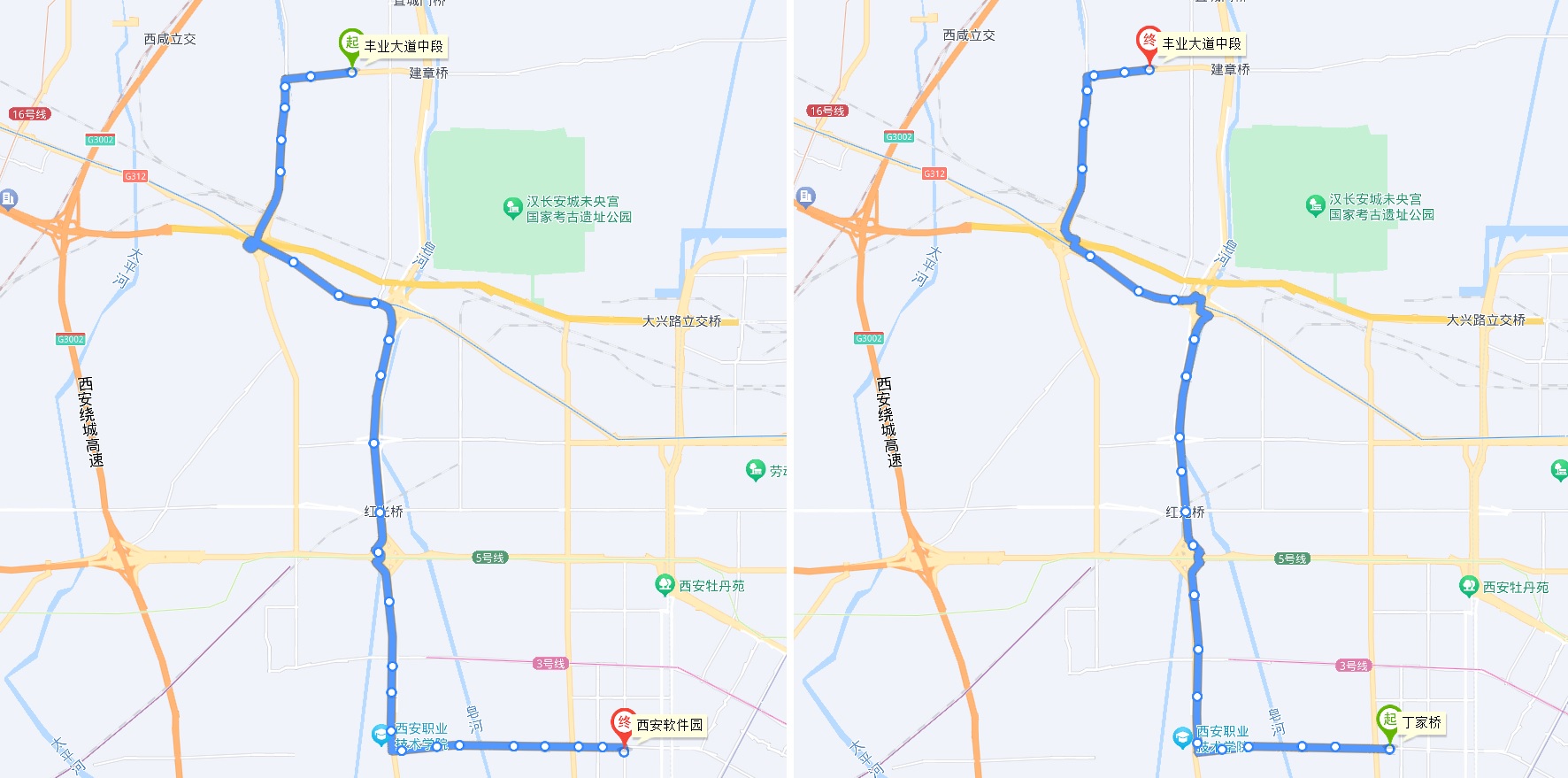 西鹹公交830路