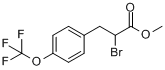 2-溴-3-[4-（三幅甲氧基）苯基]-丁丙酸甲酯