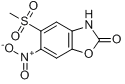 5-甲碸基-6-硝基-2(3H)-苯並惡唑酮