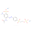 4-（乙醯氨基）-2-氨基-5-[[4-[[2-（硫氧）乙基]磺醯基]苯基]偶氮]苯磺酸二鈉