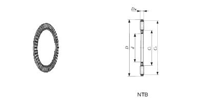 IKO NTB3047軸承