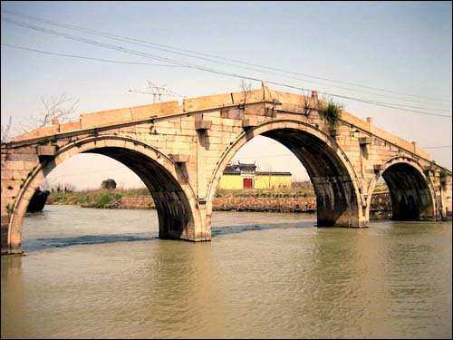 江蘇蘇州吳江與浙江湖州南潯交界橋—北回橋