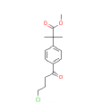 2-[4-（4-氯-1-丁醯基）苯基]-2-甲基丙酸甲酯