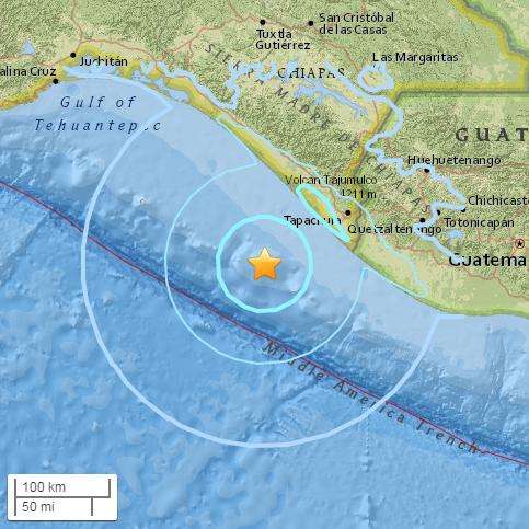 6·14墨西哥海域地震
