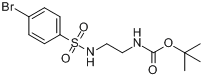 2-（4-溴苯基磺醯氨基）乙基氨基甲酸叔丁酯