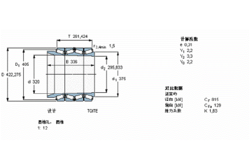 SKF BT4B332962/HA1軸承