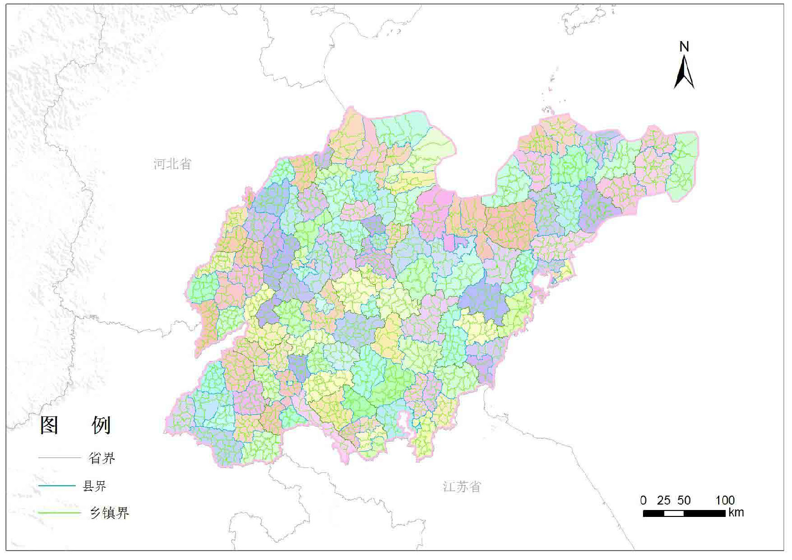 2013年山東省行政區劃