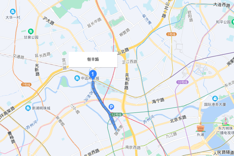 恆豐路(上海市恆豐路)