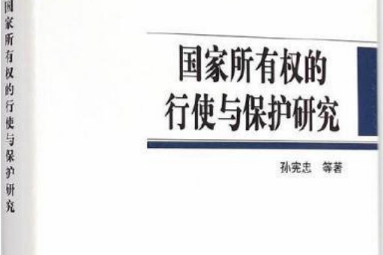 國家所有權的行使與保護研究