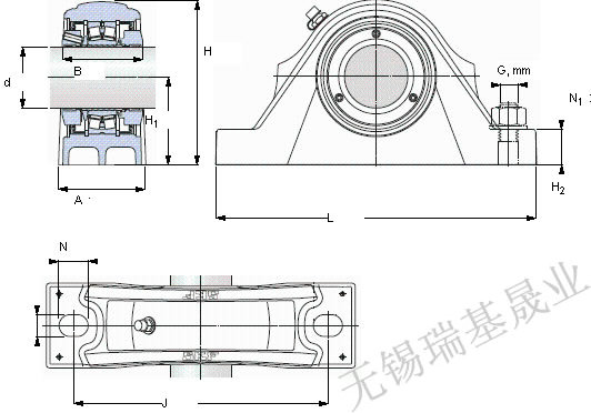 SKF SYNT40F軸承