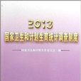 2013國家衛生和計畫生育統計調查制度