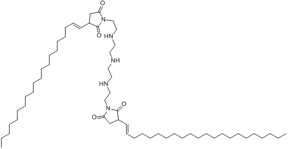 1-[2-[[2-[[2-[[2-[3-（二十二烯基）-2,5-二氧-1-吡咯烷基]乙基]氨基]乙基]氨基]乙基]氨基]乙基]-3-二十烯基-
