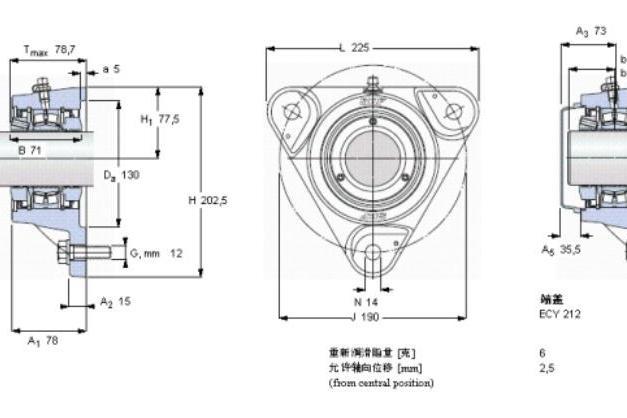 SKF FYNT60L軸承