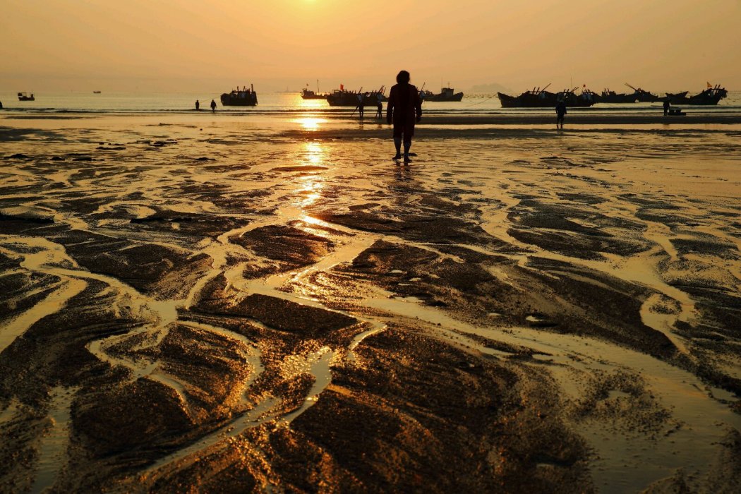 湄州島黃金沙灘