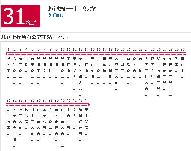 邢台公交31路