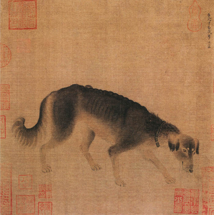 李迪獵犬圖