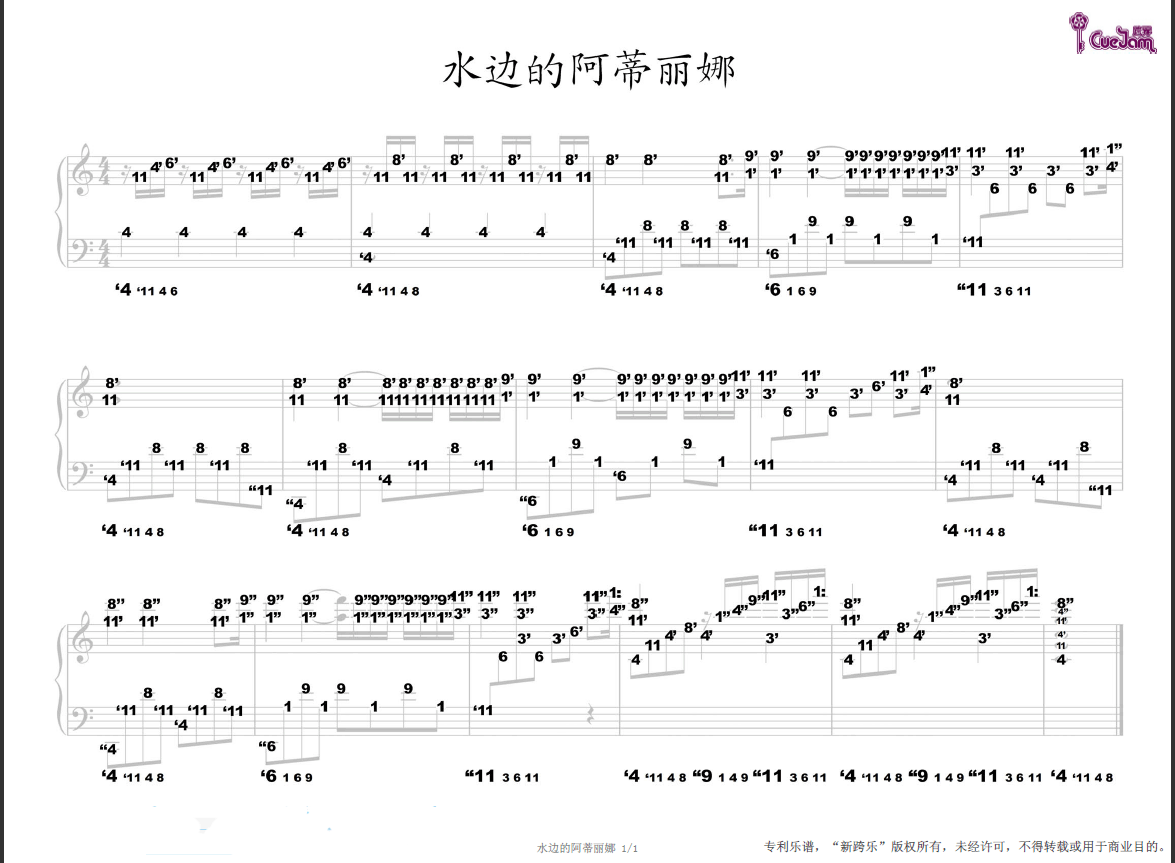 數字五線譜