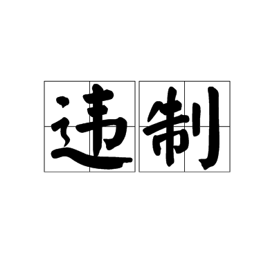 違制