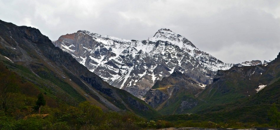 發源地岷山主峰雪寶頂