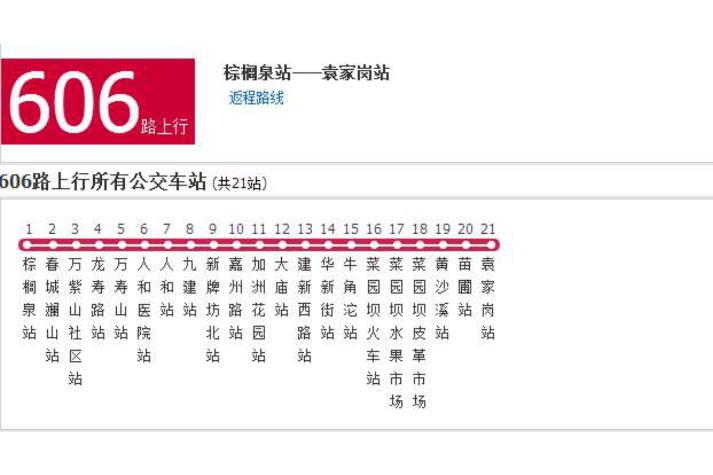 重慶公交606路