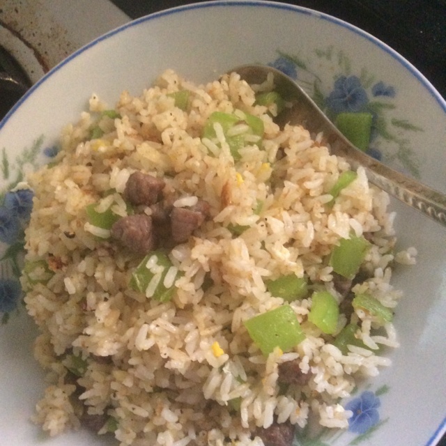 菜椒牛肉粒炒飯