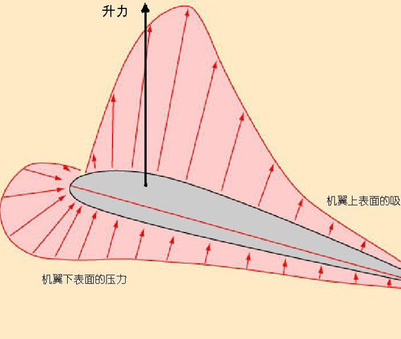 毛機翼升力