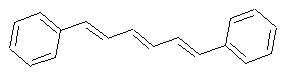 1,6-二苯基-1,3,5-己三烯結構式