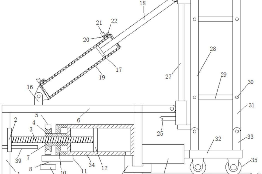 一種用於環保設備安裝維修用的固定架及其使用方法