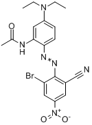 N-[2-[（2-溴-6-氰基-4-硝基苯基）偶氮]-5-（二乙氨基）苯乙醯胺