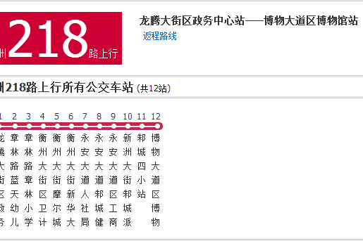 武漢公交新洲218路